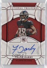2021 Panini National Treasures Jersey Number Red 63/88 Frank Darby Auto 17j1