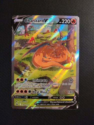 New ListingCharizard V SWSH260 Promo Holo Ultra Premium Collection NM Pokémon Card