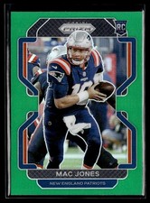 2021 Panini Prizm Football Green #336 Mac Jones Rookie RC
