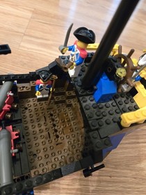 Vintage LEGO: Caribbean Clipper (6274) 95% Complete With Box & Instruction