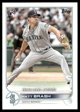 Matt Brash Rookie 2022 Topps Update Seattle Mariners