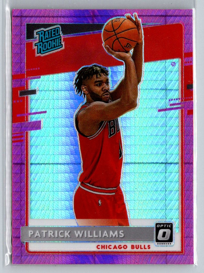 2020-21 Donruss Optic #154 Patrick Williams Hyper Pink