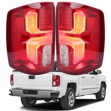 Left&Right Pair 2016-2017 2018 For Chevy Silverado 1500 LTZ LED Tail Light Lamp