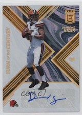 2017 Donruss Elite Turn of the Century Orange /10 Deshone Kizer Rookie Auto RC