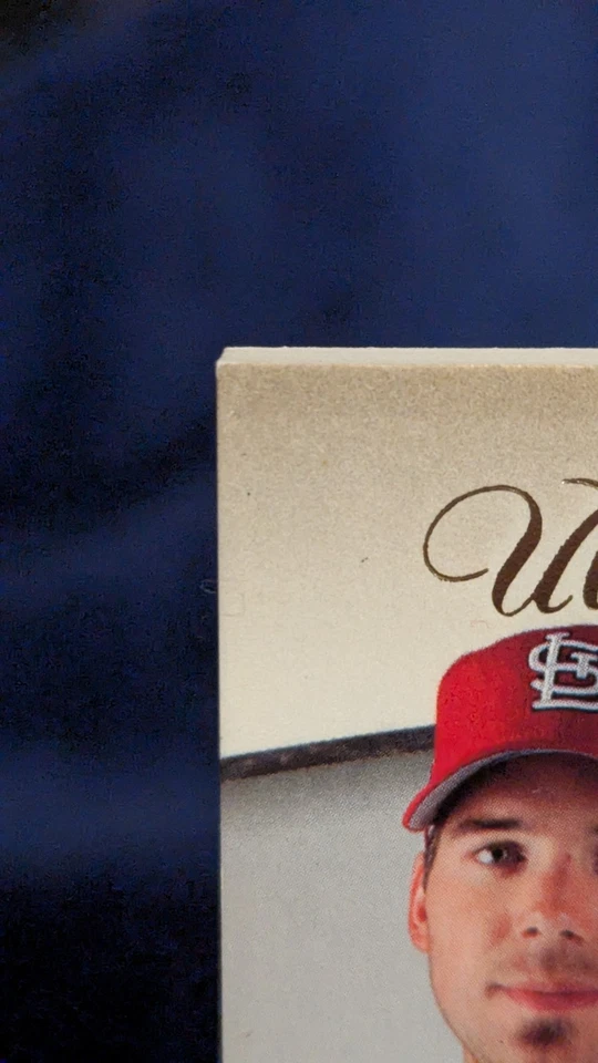 2006 Upper Deck Carpenter/Halladay/Webb Game Used Triple Patch 4/20 - Image 4 of 4