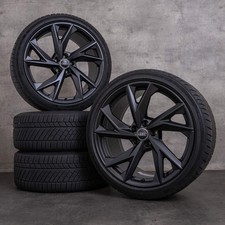 Ruote invernali Audi R8 20 pollici cerchi 4S 4S0601025CA 4S0601025CC nero opaco