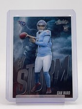 CAM WARD 2025 ABSOLUTE FOOTBALL BY STORM ROOKIE #3 TITANS Q6928