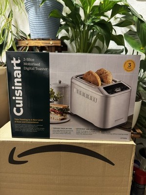 Cuisinart Smart Elite 2-Scheiben-Toaster Edelstahl  NEU SCHNELLER VERSAND