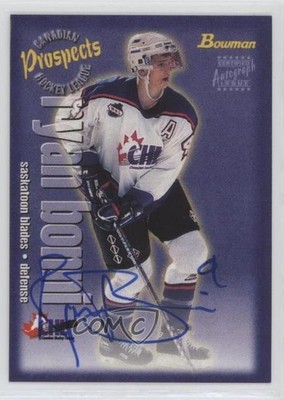 1997-98 Bowman CHL Ryan Bonni #135 Auto u6m