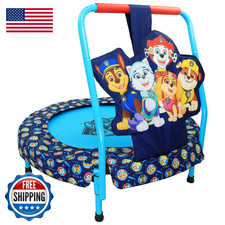 Capelli Sport Paw Patrol Indoor Mini Trampoline Handle For Toddlers Features