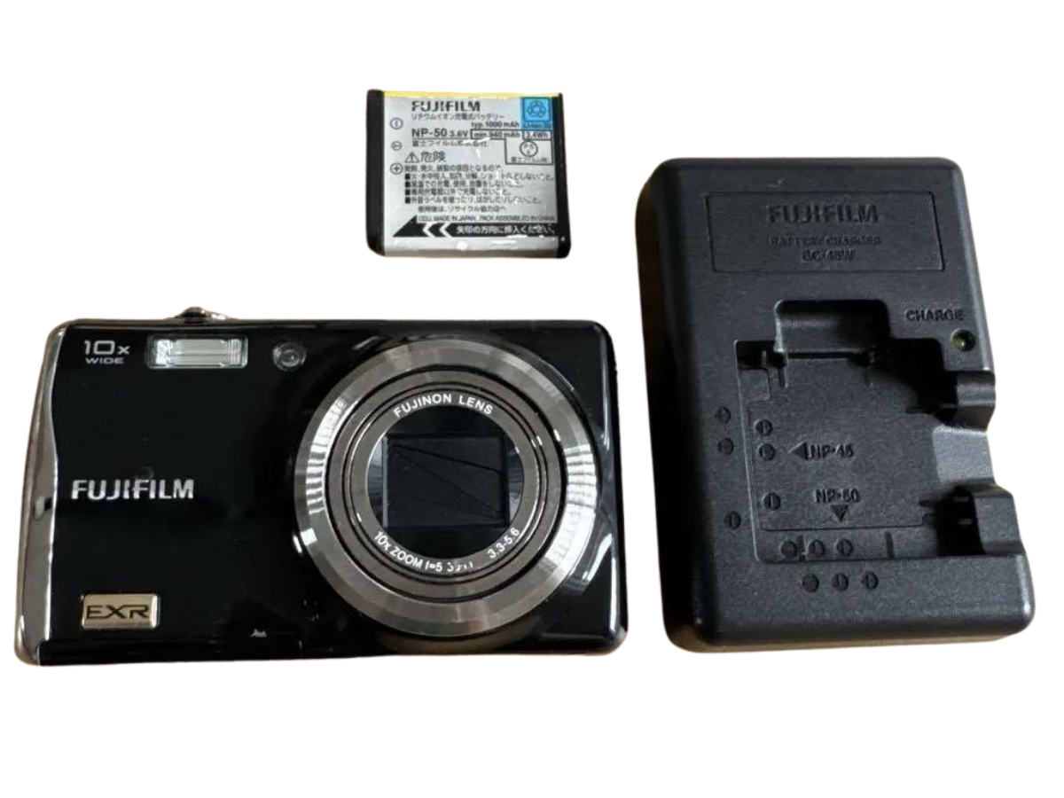 Fujifilm FinePix F80 EXR Black 12.0MP Compact Digital Camera From