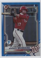 2021 Bowman Draft 1st Edition Blue Foil 40/150 Branden Boissiere #BD-156 n1u