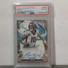 Topps Inception 2024 Bo Nix Broncos RC Auto Rookie Autographs #RA-BN PSA 8