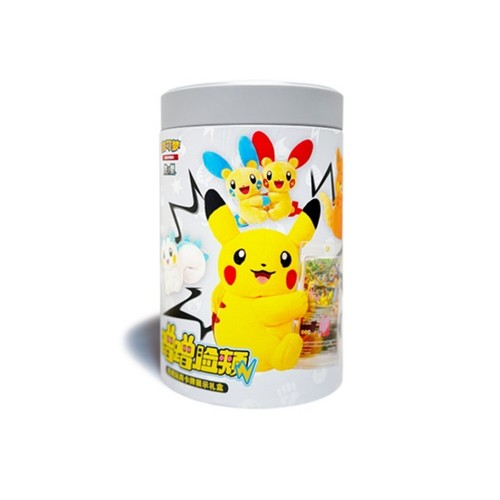 Pokemon S-Chinese Nuzzle Cheeks Plush Card Display Gift Box One Blind Box US - Picture 2 of 9