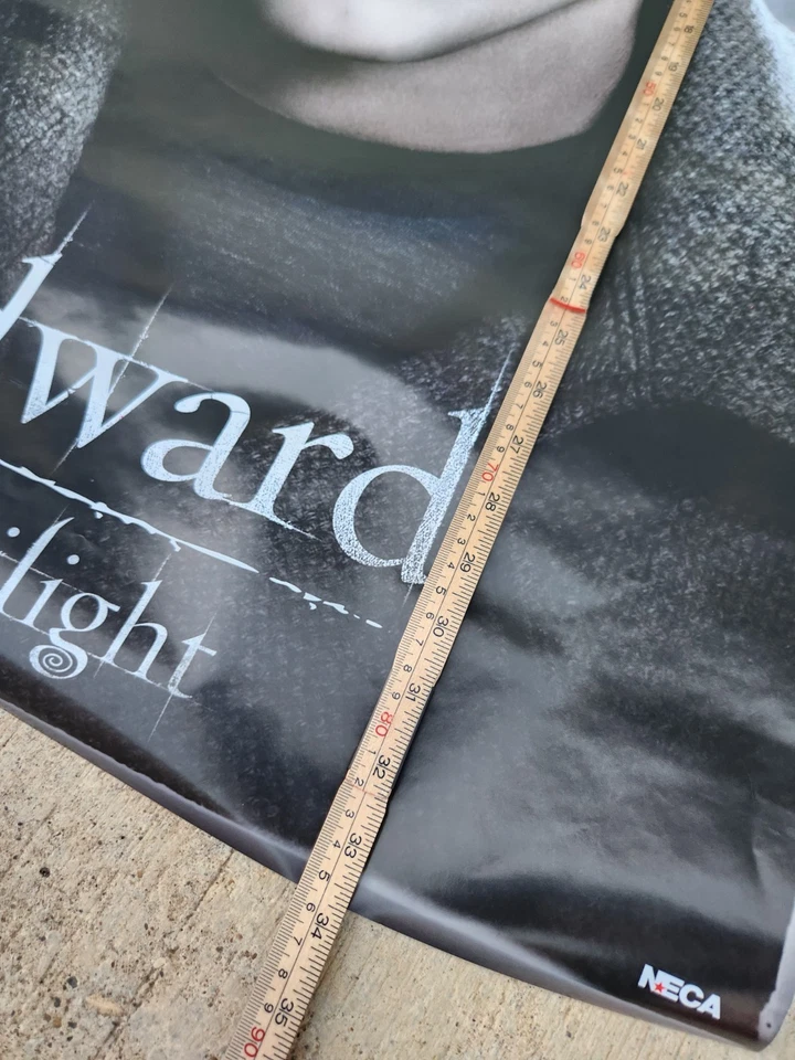 Póster de la película Edward Crepúsculo Robert Pattinson NECA decoración de vampiros vintage de los años 2000 Foto 2 de 4