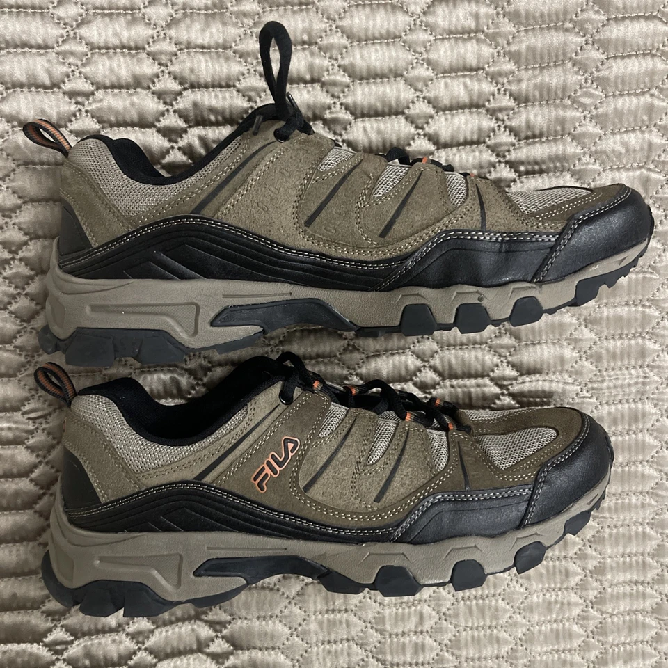 Zapato de senderismo Fills Midland Trail de cuero marrón para hombre. Talla 13.  Excelente estado Foto 3 de 4