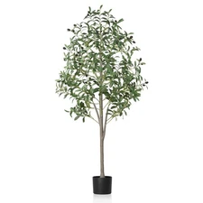Artificial Olive Tree (5FT) Indoor Faux Plants for Home Office Bedroom Living...