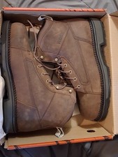 Worx Red Wing Boots Size 12 W2 Steel Toe Elec...