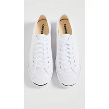 NWT Converse Jack Purcell Canvas Sneakers White Unisex 4.5 Men / 6 Women