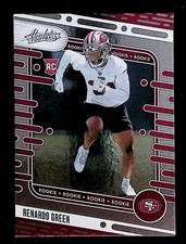 Renardo Green 2024 Panini Absolute Retail #159 Rookie San Francisco 49ers