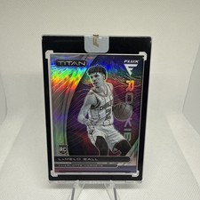 2020-21 Panini Flux - Titan Silver Prizm Rookies #2 LaMelo Ball Rc Encased 