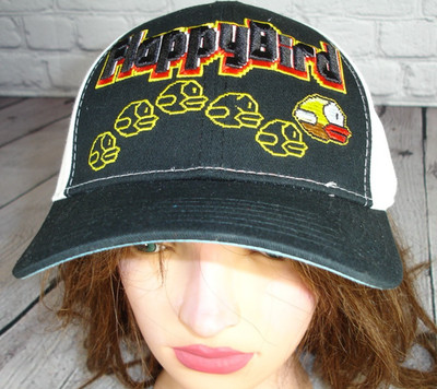 New FLAPPYBIRD embroidered baseball ball cap hat 1sz Flappy Bird w TAG & Graphic