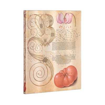 Mira Botanica, Lily & Tomato Unlined Journal - Ultra