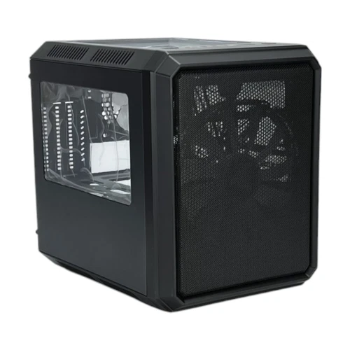 iTek Case QBO 8 EVO Gaming Gehäuse Micro ATX Tower Cube Gehäuse Seitenfenster