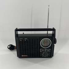 VTG Sanyo AM/FM Portable Radio RP-5330 2-Band Low High Tone WORKS