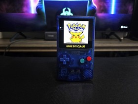 Game Boy Gameboy Color OLED Custom Game Console Touch Control/AMP/USB-C PokeB
