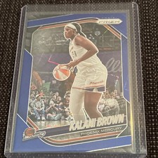 2025 Panini Prizm WNBA- Blue Velocity #55 Kalani Brown- Phoenix Mercury 