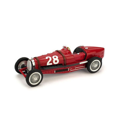 BUGATTI TIPO 59 T.NUVOLARI 1934 N.28 3rd MONACO GP 1:43 Brumm Formula 1 -D- Neue