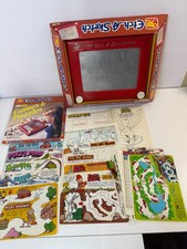 Vintage Ohio Art Etch a Sketch Bundle Original USA and Games  Puzzles