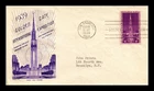 US COVER GOLDEN GATE EXPOSITION FIRST DAY ISSUE SCOTT 852 GRIMSLAND CACHET
