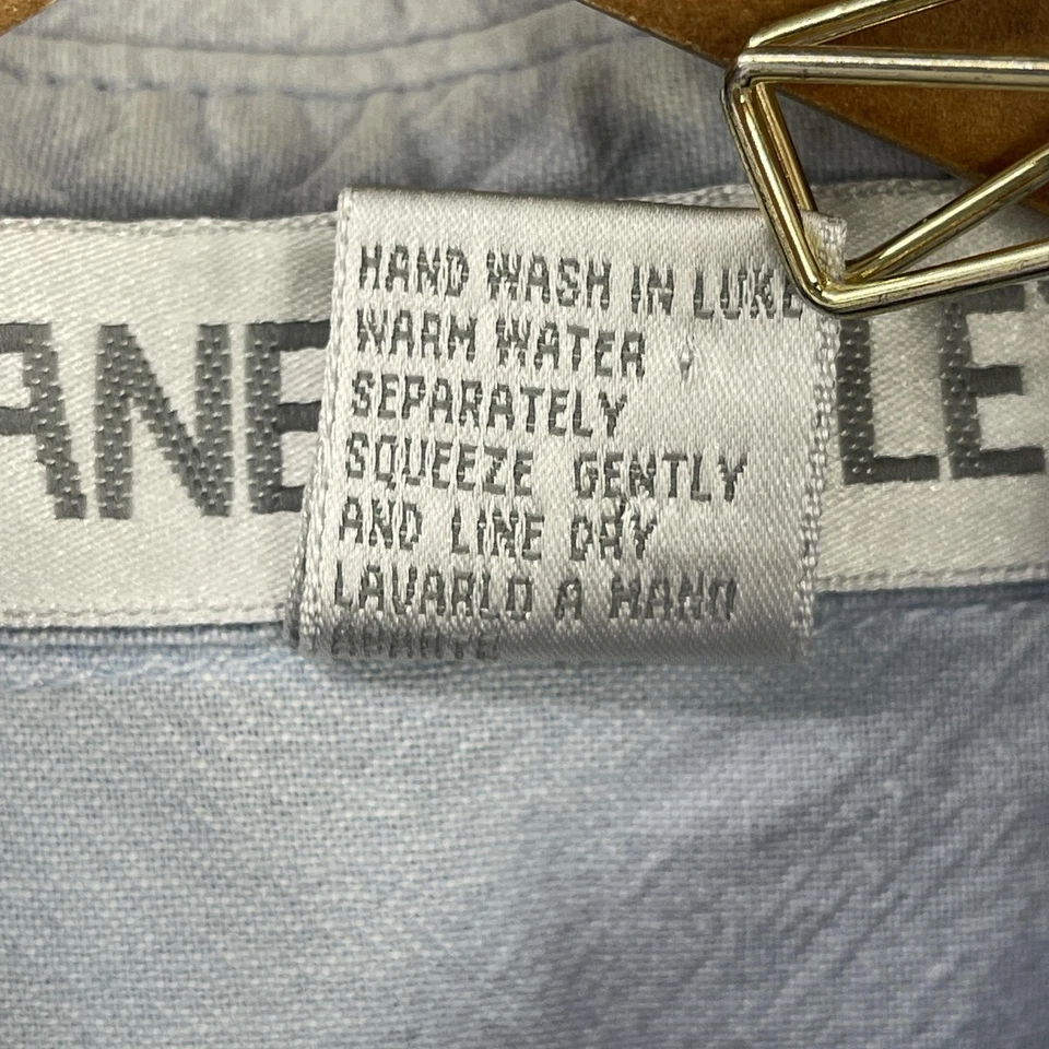 Camisa ocidental Jane Ashley feminina boho retrô enfeitada lantejoulas colarinho pérola tamanho M - Imagem 4 de 4