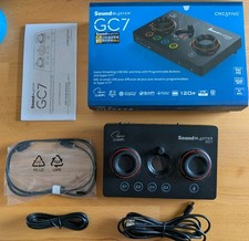 Creative SoundBlaster GC7, USB Soundkarte DAC, super-x-fi, gaming 