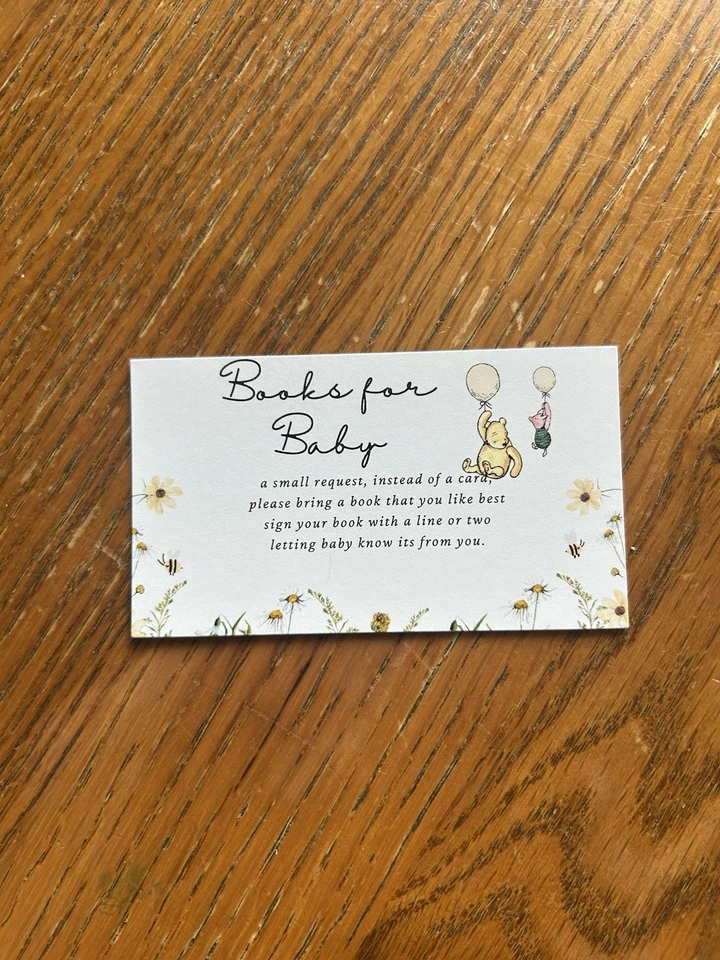 Lote de libros de cuentos Winnie the Pooh decoraciones de baby shower y suministros de fiesta Foto 4 de 4