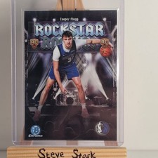2025-26 Bowman Cooper Flagg Rockstar Rookies Chrome Refractor