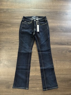 Y2K Style Dark Wash Bootcut Jeans Low Rise NWT Size 6 Petite