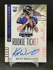 2014 Panini Contenders - #147 RC,AU Keith Wenning Baltimore Ravens