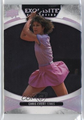 2025 Upper Deck Goodwin Champions Exquisite Collection 23/99 Chris Evert HOF nw2