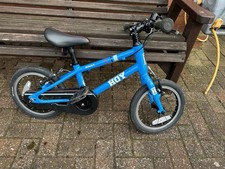 Hoy Bonaly 14 Inch Kids Bike Good Condition. Blue.