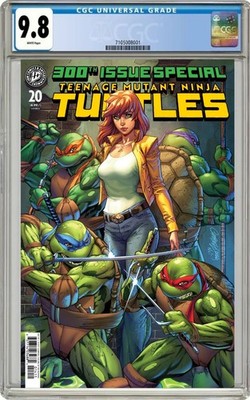 CGC 9.8 TMNT 300 (#20) J Scott Campbell 7/22/26 Teenage Mutant Ninja Turtles