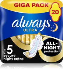 Always Ultra Secure Night Extra assorbenti 20 pz