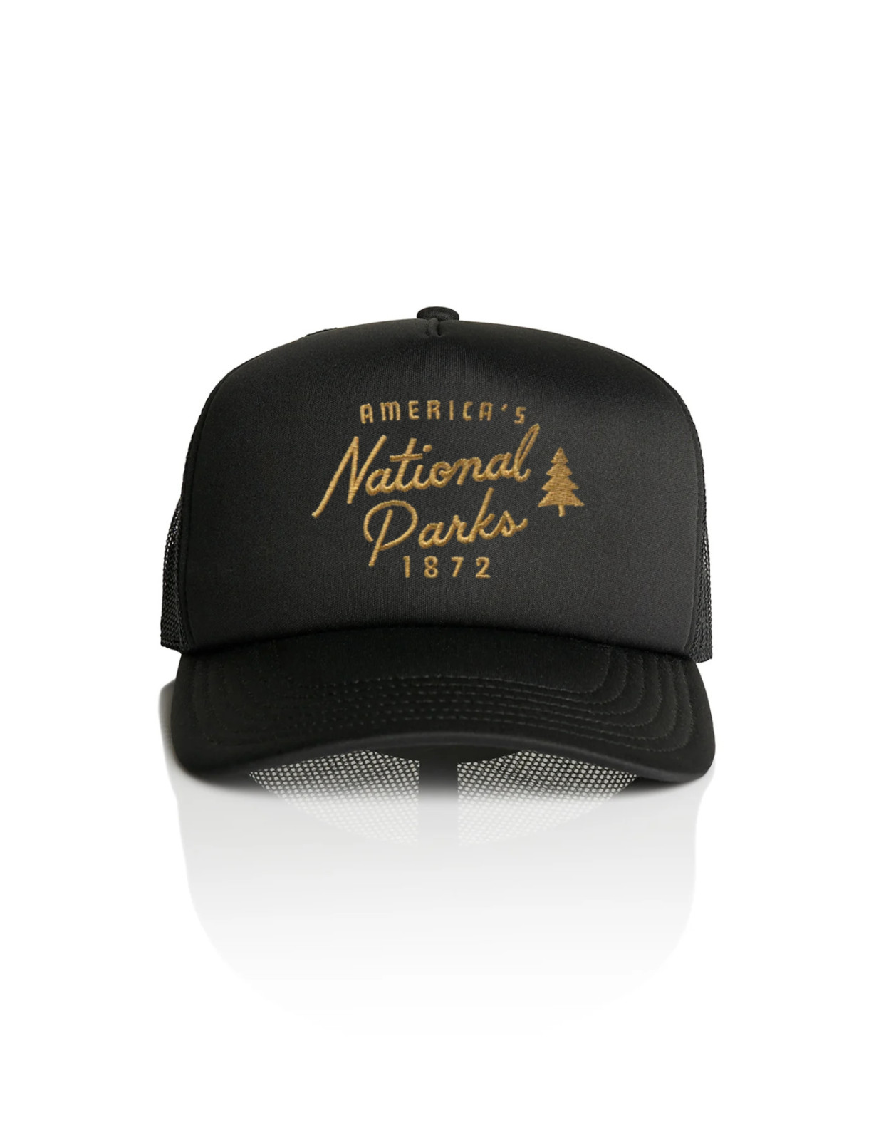 AMERICAS NATIONAL PARKS 1872 TRUCKER SNAPBACK HAT UNISEX ADULTS 3190₽