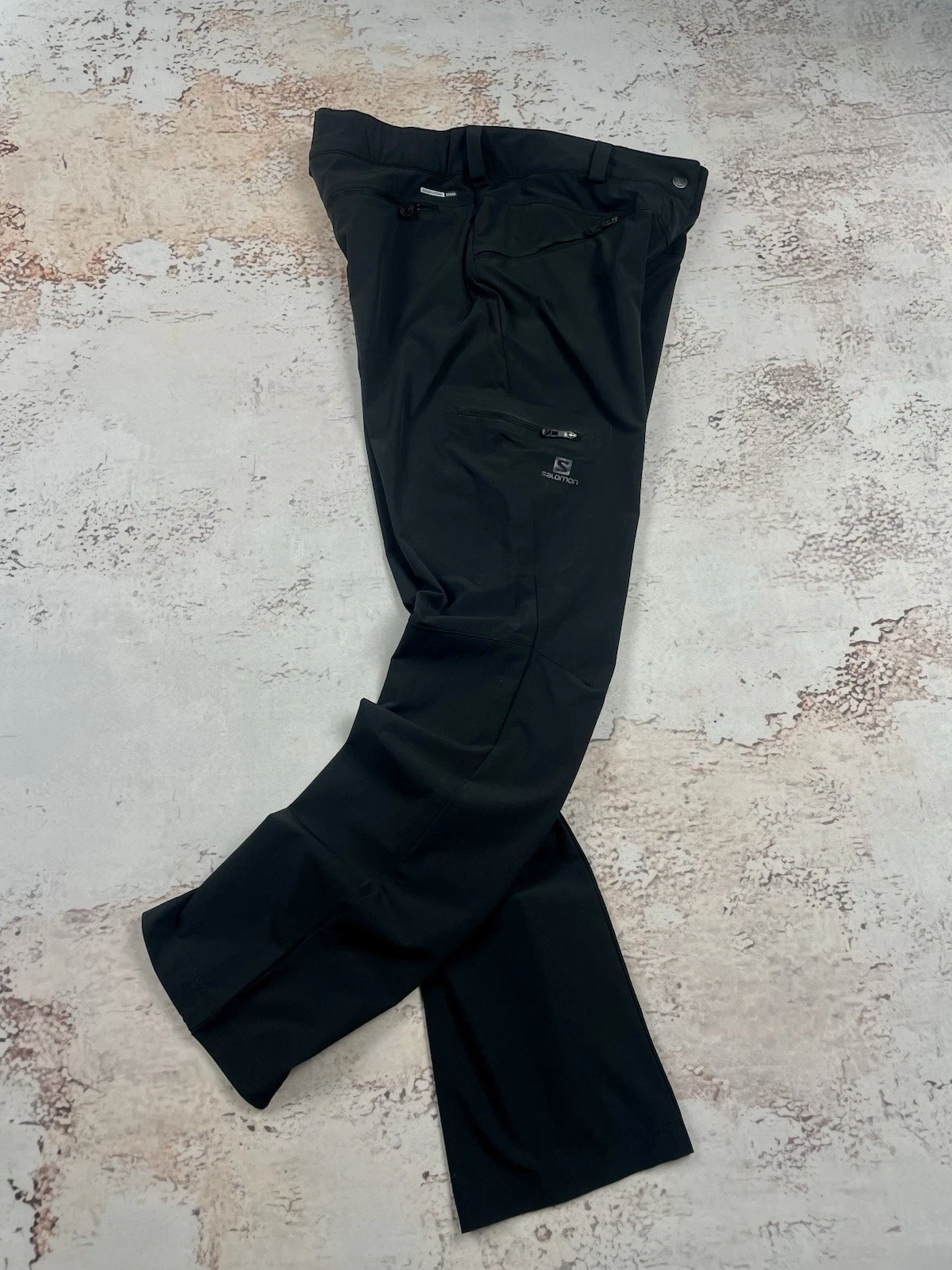 Salomon S Outdoor Trekking Pants – Black Mountain Hiking Drip E