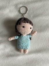 Crochet Bag Charm, Handmade Keychain, Bag Charm, Doll Bag Charm, Backpack Charm