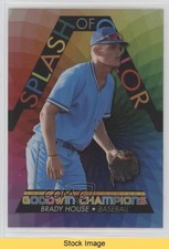 2022 Upper Deck Goodwin Champions Rainbow Color Wheel Brady House READ 6o2