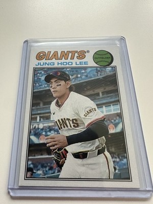 2026 Topps Heritage Jung Hoo Lee 171 Image Variation Banner
