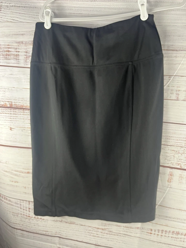 Ivanka Trump Pencil Skirt  Women’s Medium Black Front Slit Business Work Dressy - Image 2 of 4